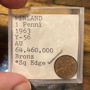 COPY - 1 coin 1 Penni 1963 Bronze